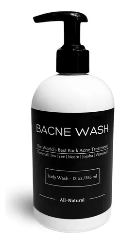 Jabón Corporal Para Acné En Barra, Totalmente Natural, Con C
