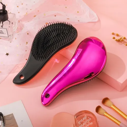 Peine Electroplatado Suave Para Cabello