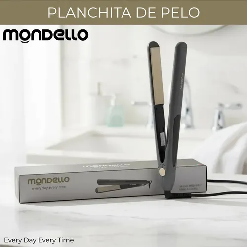 Planchita Pelo Cabello Placas Cerámica Rápido Calentamiento
