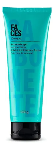 Jabon En Gel Limpiador Facial Natura Faces 120 Ml Normal Día/noche