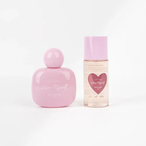 Set D Regalo Mujer Perfume+body Splash Lovemyself Citygirl