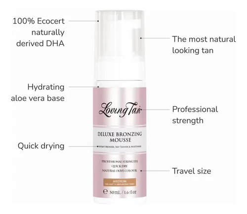 Minikit Autobronceador Loving Tan Deluxe En Forma De Mousse
