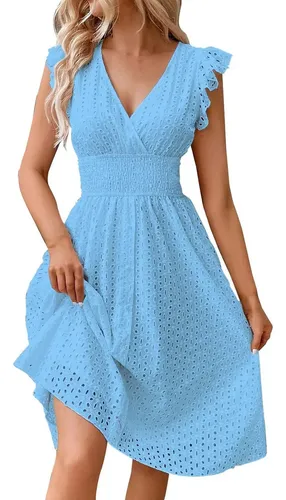 S-ofertas Relampago Del Dia De Hoy Vestidos De Verano Para Azul_2xl