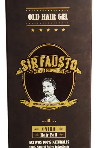 Sir Fausto Old Hair Gel Fortalecedor Pelo Natural 90 Ml