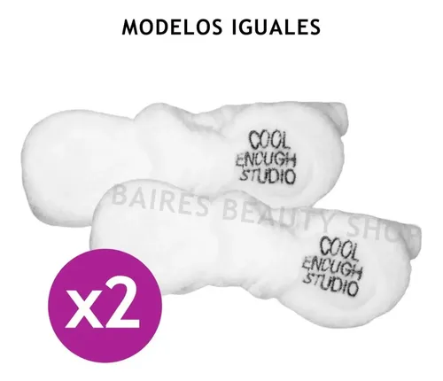 Vincha Cosmética X2 Maquillaje Vincha Para Pelo Hair Band