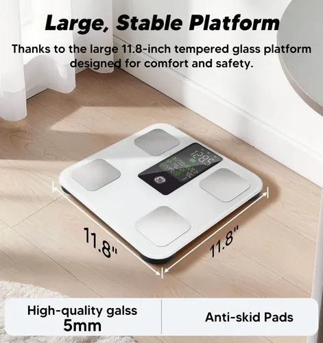Báscula Ge 13,5cm Imc Y Masa Muscular Pantalla 5,3pulgadas