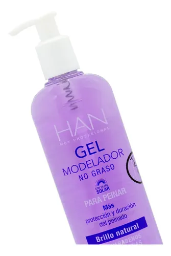 Han Gel Modelador No Graso Para Peinar Brillo Natural