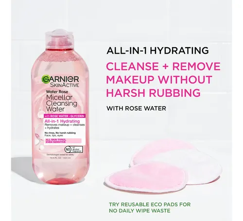 Limpiador Facial Y Desmaquillante Garnier Micellar Water