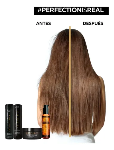 Pack Máscara Capilar Mythical Argan Fidelité x2 de 1000 mL Tratamiento Anti Frizz para Cabello Dañado