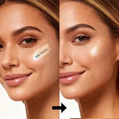Iluminador En Barra Sheer Glow Qic 04 Champagne Shimmer