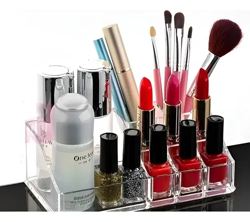 Organizador Maquillaje Acrilico Belleza Porta Cosmeticos