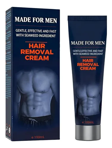 Crema Depilatoria Masculina De Acción Rápida 100 Ml Natvei