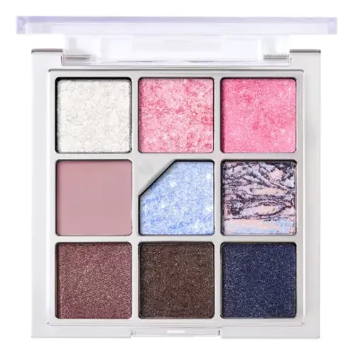 Unleashia Paleta Sombras Glitter 9colores Maquillaje Coreano
