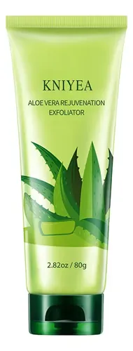 / Gel Esfoliante Suave De Aloe Vera Para Limpeza Profunda /,