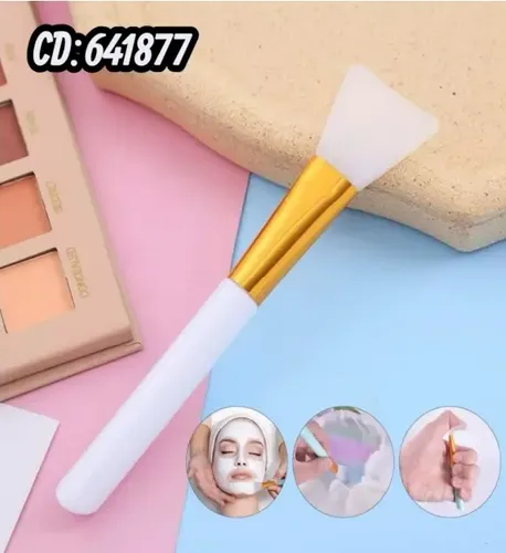 Brocha Individual De Silicona P/mascarilla Make Up Pack X12u