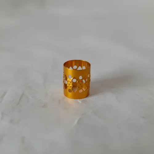 20 Cuff Dorado Para Trenzas, Rastas Y Peinados.