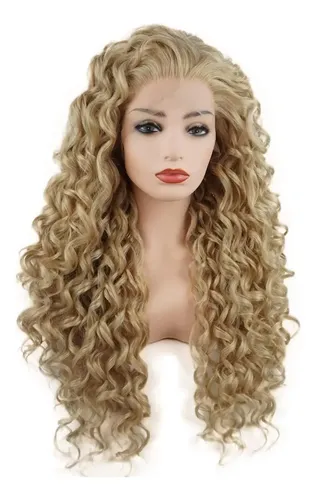 Cabello Meiyite Rizado Largo 26 Pulgadas De Tres Tono Mezcla