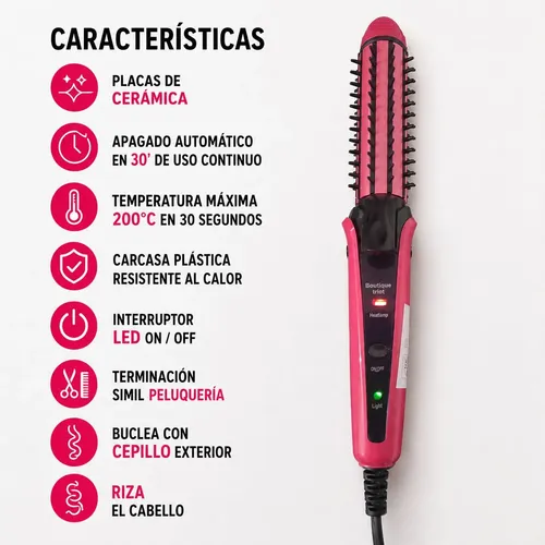 Plancha De Pelo 3 Estilos En 1 Cambio De Look En Casa