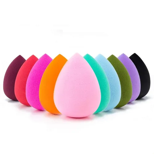 Ajoke 10pcs Makeup Sponge Blender Multi-colored Flawless For