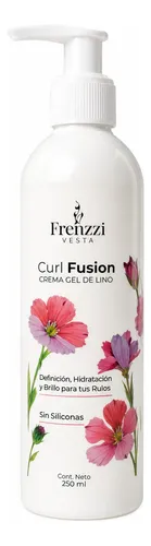 Curl Fusion Crema Gel Para Peinar Rizos Frenzzi