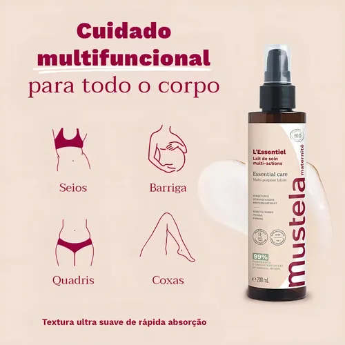 Mustela Loción corporal Multi-Funcional 200 ml