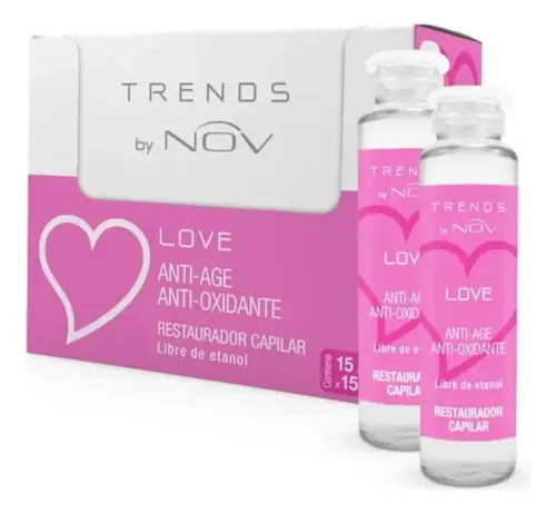 Ampolla Capilar Nov Love Anti Age Anti Oxidante X 20