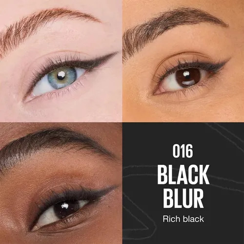 Delineador Ojos Maybelline Retráctil Sculpting Stix 2 En 1 Tono Black Blur