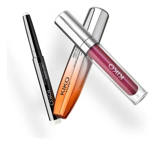 Set De Maquillaje Kiko Rimel, Labial Y Sombra