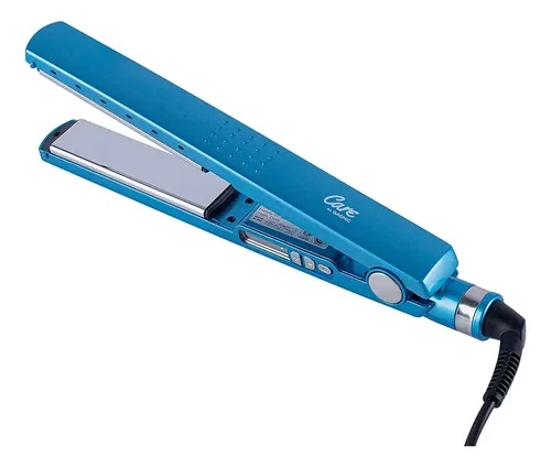 Planchita Para El Pelo Care By Gadnic Pantalla Lcd Celeste
