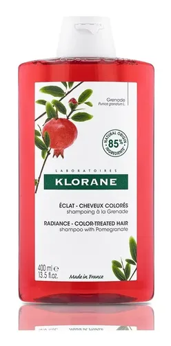 Klorane Granada Shampoo Para Cabello Teñido X 400 Ml