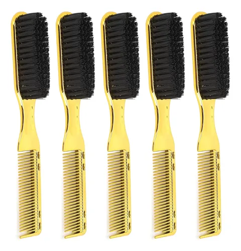 Cepillo De Pelo De Nailon, 5 Piezas, Peine Doble Punta