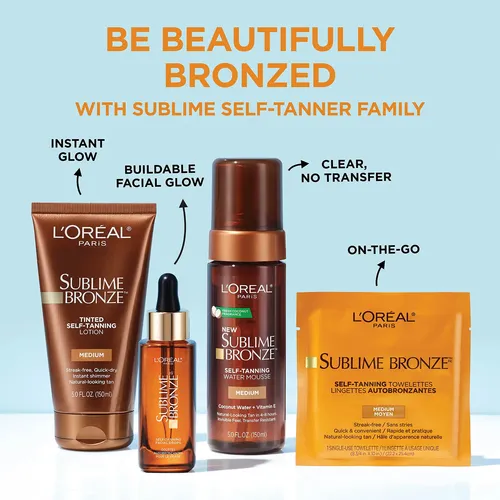 Toallitas Autobronceadoras L’oreal Paris Sublime Bronze De 6