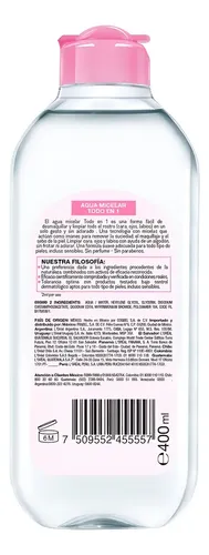 Garnier Agua Micelar Skin Active 400ml