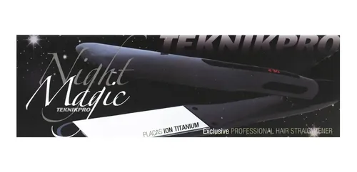 Teknikpro Night Magic Planchita Pelo Alisado Y Bucles 230°c