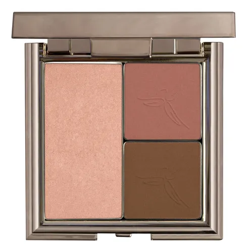 Paleta Facial Gallany Trios Geneva Con Rubor E Iluminador