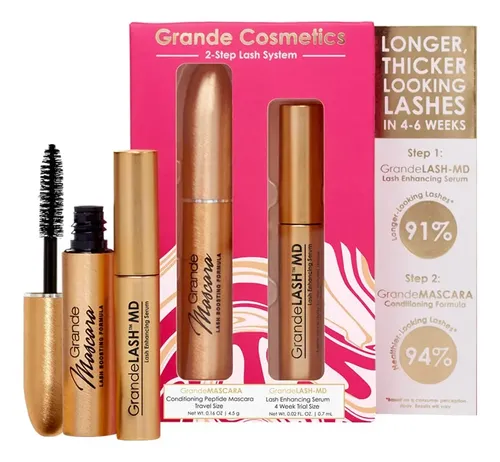 Set para Pestañas Grande Cosmetics de 2 Piezas