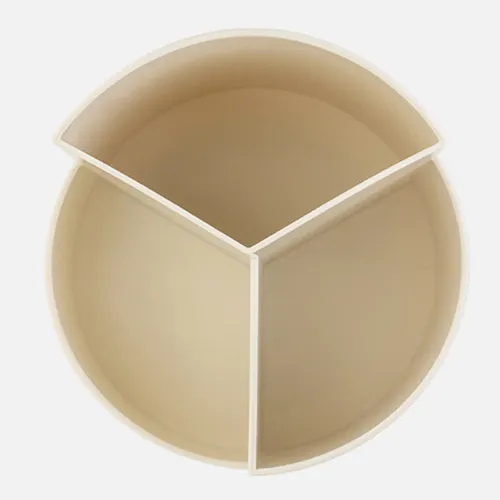 Organizador De Maquillaje Giratorio 360° Y Porta-cepillos