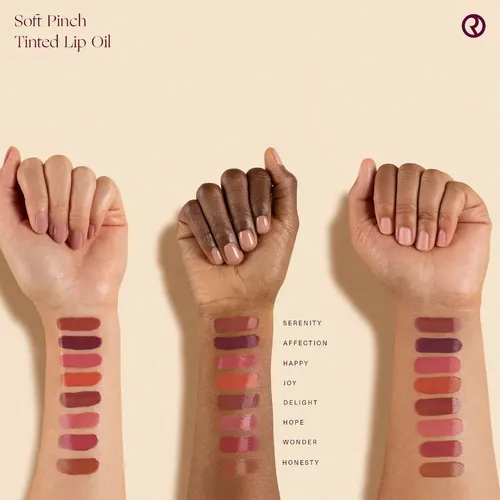 Lip Oil Rare Beauty Selena Gomez Color Honesty Brillo Hidratante