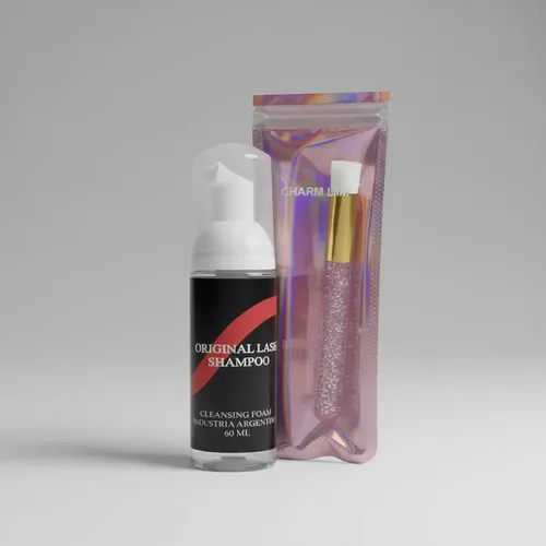 Original Lash Shampoo Espuma Pestaña 60ml+ Brocha Limpiadora