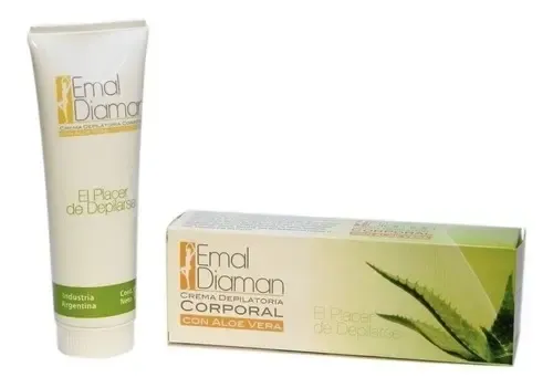 Crema Depilatoria Emal Diaman Corporal 130ml Para Cuerpo