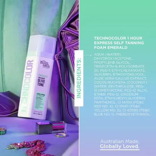 Espuma Autobronzeadora Bondi Sands Technocolor Emerald 200ml