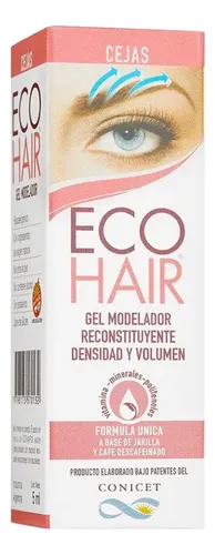 Ecohair Gel Modelador Reconstituyente De Cejas Mayor Volumen