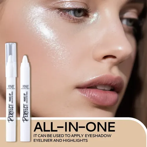Lápiz Iluminador Maquillaje En Barra Blanco Romantic Beauty