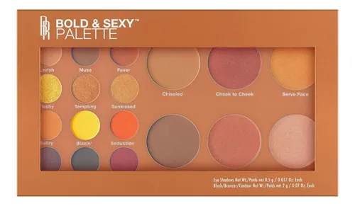 Paleta Black Radiance Melanin 18 Tonos Ojos Rostro