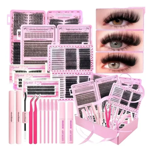 1985pcs Extensiones De Pestañas Postizas Individual 9-16mm [giftbox]