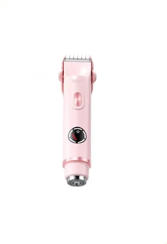 Depiladora Eléctrica Mujer 2 En 1 Rosa Type C 2527