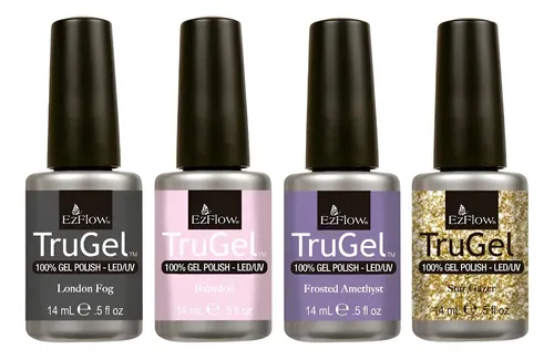 Ezflow Trugel X4 Esmalte Semipermanente Cabina Led Uv 14ml