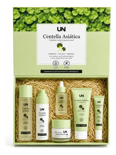 Kit Skincare Uni Centella Asiática Anti Acne 6 Productos