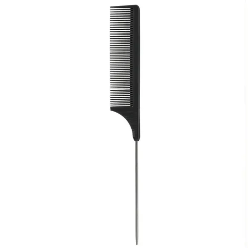 Peine De Punta De Acero Para Separar Mechones Cabello Color