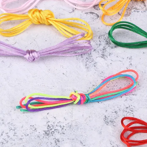 20 Uds. Cintas De Pelo Trenzadas Coloridas A La Moda